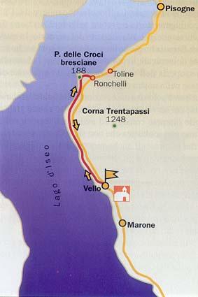 Mappa Toline Vello